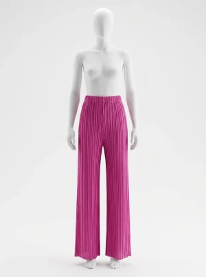 Pantalon plissé fluide coupe ample bureau femme - Vue 1 - Pantalon plissé