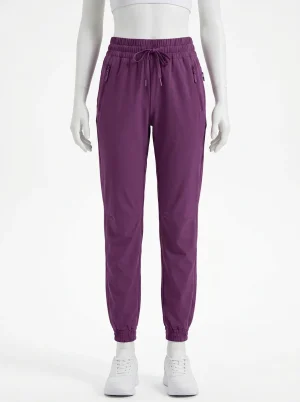 Pantalon plissé imperméable randonnée femme poches zippées - Vue 1 - Pantalon plissé