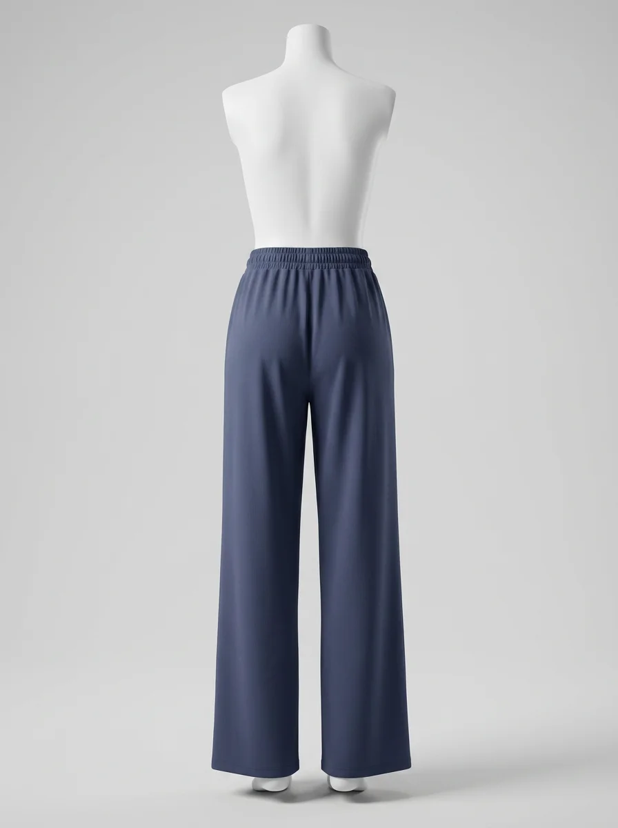 Pantalon plissé jambe large femme décontracté danse - Vue 3 - Pantalon plissé