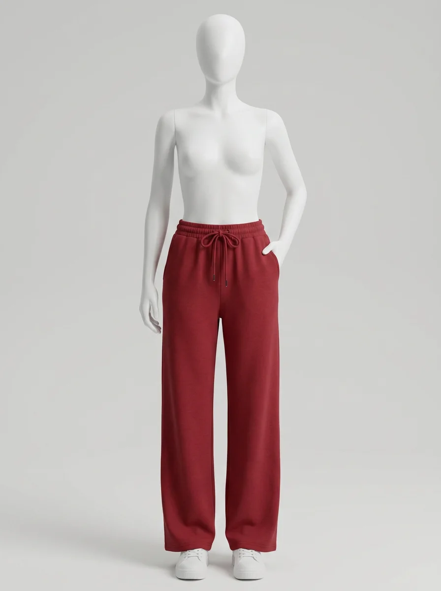 Pantalon plissé jambe large femme décontracté danse - Vue 6 - Pantalon plissé