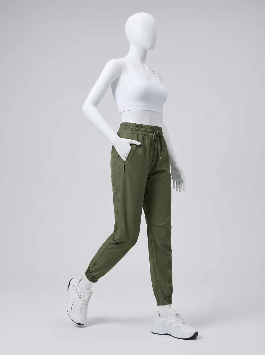Pantalon plissé randonnée femme extensible sport - Vue 7 - Pantalon plissé